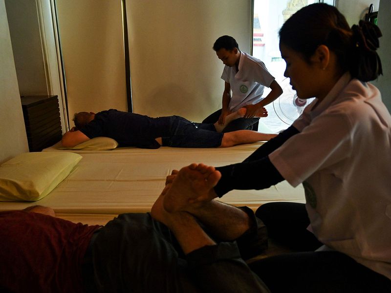 Thai massage