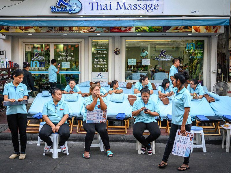 Thai massage